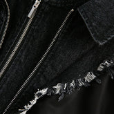 Куртка с капюшоном в стиле ретро от American Washing Heavy Industry Stitching